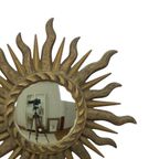 Sixties Sunburst Butler Spiegel Zonnespiegel Bol Glas Hars 43Cm thumbnail 10