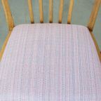 Leuke, Gezellige Set Van 6 Vintage Deens Design Eetkamerstoelen Uit De Jaren ’70 Met Mooie Licht thumbnail 7