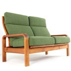Holstebro 2 Persoons Bank 'Lorup' Vintage Deens Nieuw Gestoffeerd thumbnail 2