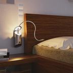 Lumina Zed Leeslamp Wandlamp Nikkel thumbnail 3