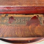 Thonet Cosmos B751 Klapstoel. Zeldzaam Krokodillenreliëf. thumbnail 15