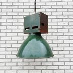 Grote Industriële Emaille Hanglamp thumbnail 2