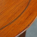 Mooie En In Goede Staat Verkerende Ronde Art Deco Schuitema Design Bijzet/ Salontafel thumbnail 11