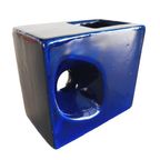 Mid-century Blauw Vaasje Sculptuur Afina Rijnsburg 1970’s thumbnail 2