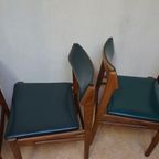 Deense Midcentury Modern Teak Eetkamerstoelen, Set Van 4 thumbnail 7