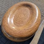 Unieke Jaren '70 Vintage Fiberglas Salontafel, Een Echte Eye-catcher! thumbnail 3