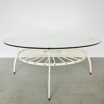 Mid Century Design Glazen Coffee Table