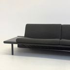 Harvink The Mission Bank Met Zwart Frame Donkergrijze Stof thumbnail 14