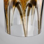 Italiaanse Hanglamp Van Glas Met Gouden Bogen Motief thumbnail 8