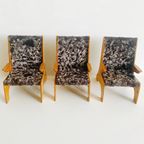 Miniatuur Meubels Mid-Century Deens Design Fauteuils En Tafel 1960’S thumbnail 5