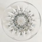 Vintage Kristallen Vaas Artdeco Motief 1950’s thumbnail 4