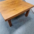 Strakke Vintage Salontafel Coffeetable Japandi Bijzettafel thumbnail 6