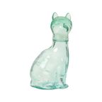 Kleine Glazen Katten Karaf Poes Fles Vetreria Etrusca Glaswerk thumbnail 7