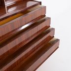 Architectural Italian Mid-century Modern Chest Of Drawers/sideboard / Ladekast / Dressoir, 1960s thumbnail 9