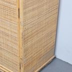 Vintage Bamboe Rattan Sideboard Dressoir Boho Regency ‘70 thumbnail 9