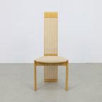 6X Postmodern Dining Chair By Pietro Constantini, 1980S thumbnail 3