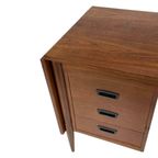 Vintage Bureau Uitschuifbaar Drop Leaf Jaren 60 Hmf Design thumbnail 21