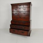 George Iii Country Tallboy / Chest On Chest thumbnail 11