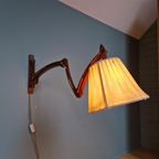 Scandinavische Wandlamp Van Teakhout Met Schaar, Jaren 60 thumbnail 15