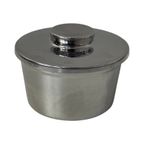 Alfra Alessi - Round Bowl - Butter Dish - Stainless Steel thumbnail 3