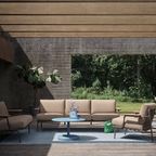 Muuto / Linear Steel Coffee Table / 47cm Hoog/ Grey thumbnail 10