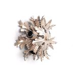 Banci Firenze Florentijnse Wandlamp Zilver Klein, 1970s thumbnail 3