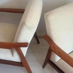 Set Vintage Deense Midcentury Fauteuils Easy Chairs 1960’S thumbnail 16