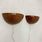 Set Of 2 Ceramic Wall Lights Sconce , 1970S thumbnail 22