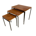 Vintage Design Nesting Tables Cees Braakman - Pastoe thumbnail 2