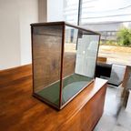 Vintage Mini Etalage / Vitrine / Glazen 'bak' thumbnail 11