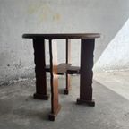 Brutalist Round Side Table thumbnail 7