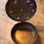 Chique Antiek Bedpan Koper thumbnail 3