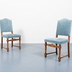 Provenance Oak Dining Set / Eetkamer Set / Eetkamerstoel / Eettafel From 1950’s thumbnail 15