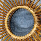 Jaren 70 Vintage Bamboe Fauteuil Circel Stoel Bamboe Fauteuil thumbnail 12