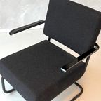 Retro Fauteuil Nieuw Lounge Chair Armstoel Zwart Easy Chair thumbnail 3