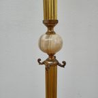 Messing Rococo Staande Kapstok Hollywood Regency Hall Tree 6 thumbnail 9