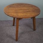 Engelse Pinewood Cricket Table, Eind 18E Eeuw, Country Chique thumbnail 5