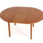 H. Sigh & Sons Ronde Verlengbare Eettafel Deens Vintage thumbnail 19