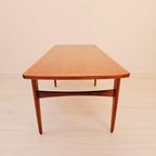 Vintage Scandinavisch Design Salontafel | 1960S | Teak Hout thumbnail 14