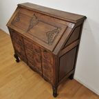 Antiek Vintage Secretaire Ladekast Landelijk Bureau Buro 1 thumbnail 9