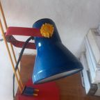 Vintage Vrieland Memphis Stijl Bureaulamp Jaren 80 thumbnail 7