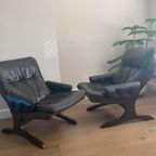 Vintage Fauteuils - Set Van Twee thumbnail 2