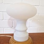 Opaalglazen Mushroom Lamp, 1970S thumbnail 8