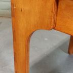 Set Van 2 Vintage Design Houten Bijzettafels Nachtkastjes thumbnail 6