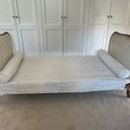 Vintage Notenhouten Bed Louis Xvi Stijl thumbnail 2