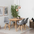 Tarnaby Eetkamertafel - 150x80 Cm - Eiken thumbnail 9