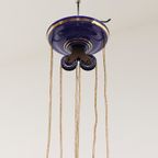 Antieke Art Deco Pendellamp thumbnail 4