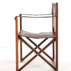 Folding Safari Chair Fauteuil Stoel | 4 Op Voorraad Vintage thumbnail 13