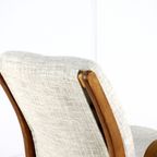 Cees Braakman Pastoe Fb06 Plywood Fauteuil Dames Gestoffeerd thumbnail 11