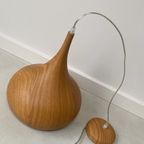 Metalen Hanglamp Met Teak Houten Uitstraling thumbnail 7